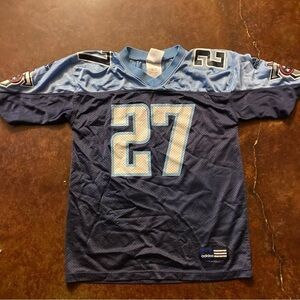 Eddie George Tennessee Titans Adidas Youth Football Jersey #27